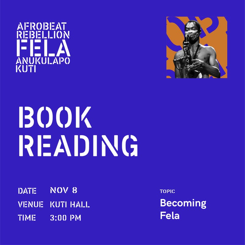 Cover Image for Book Chat: Becoming Fela