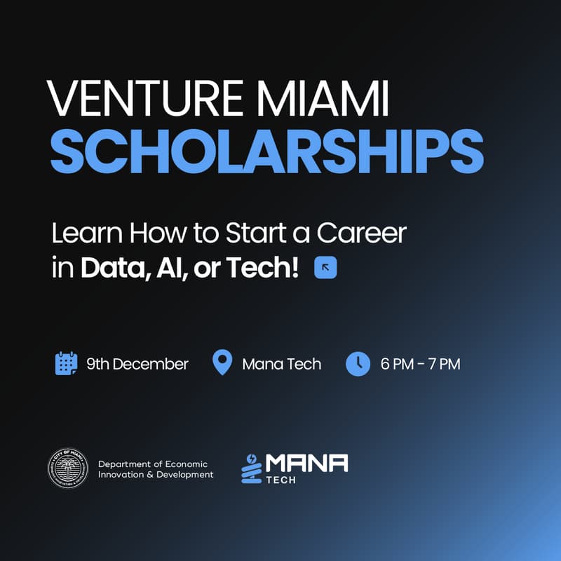 Cover Image for Venture Miami Scholarships