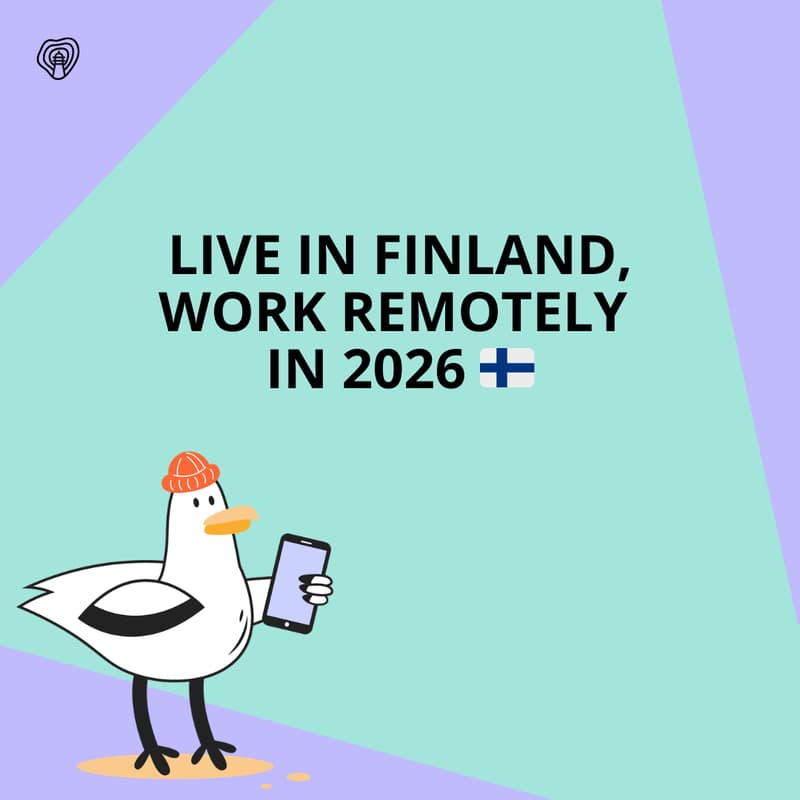 Cover Image for Live in Finland, Work Remotely in 2026