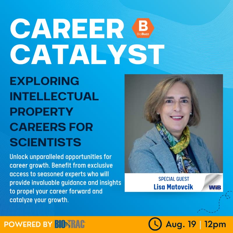 Cover Image for Career Catalyst: Exploring Intellectual Property Careers for Scientists