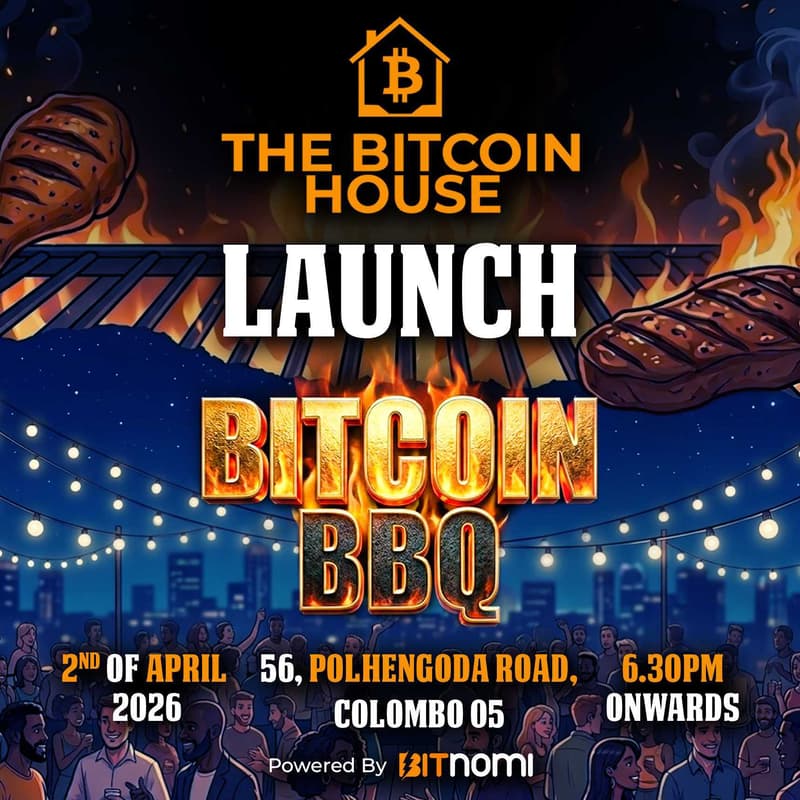 Cover Image for The Bitcoin House Launch & Bitcoin BBQ - Colombo, Sri Lanka
