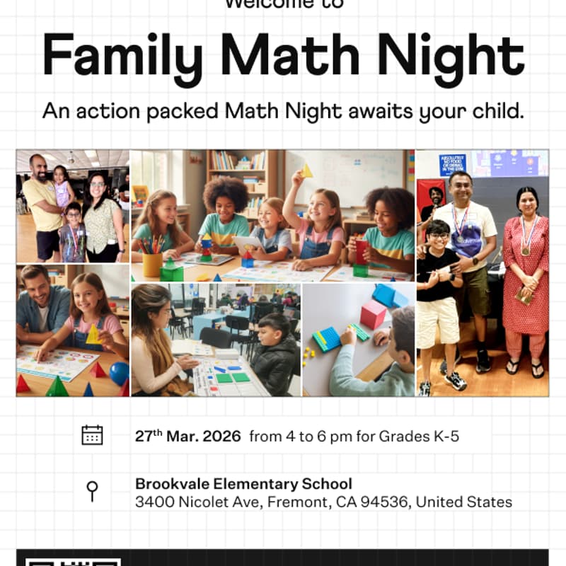 Cover Image for Family Math Night: Brookvale Elementary School