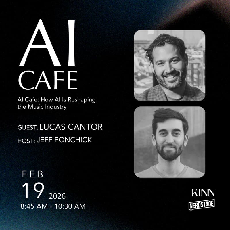 Cover Image for AI Cafe: How AI Is Reshaping the Music Industry