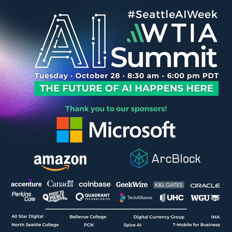 Cover Image for #SeattleAIWeek AI Summit