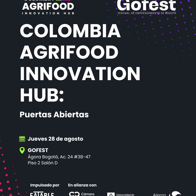 Cover Image for Colombia Agrifood Innovation Hub: Puertas Abiertas By Eatable Adventures