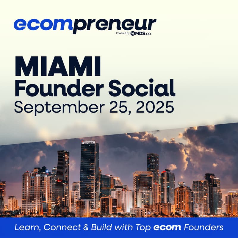 Cover Image for Miami Ecom Founder Social Sep 2025