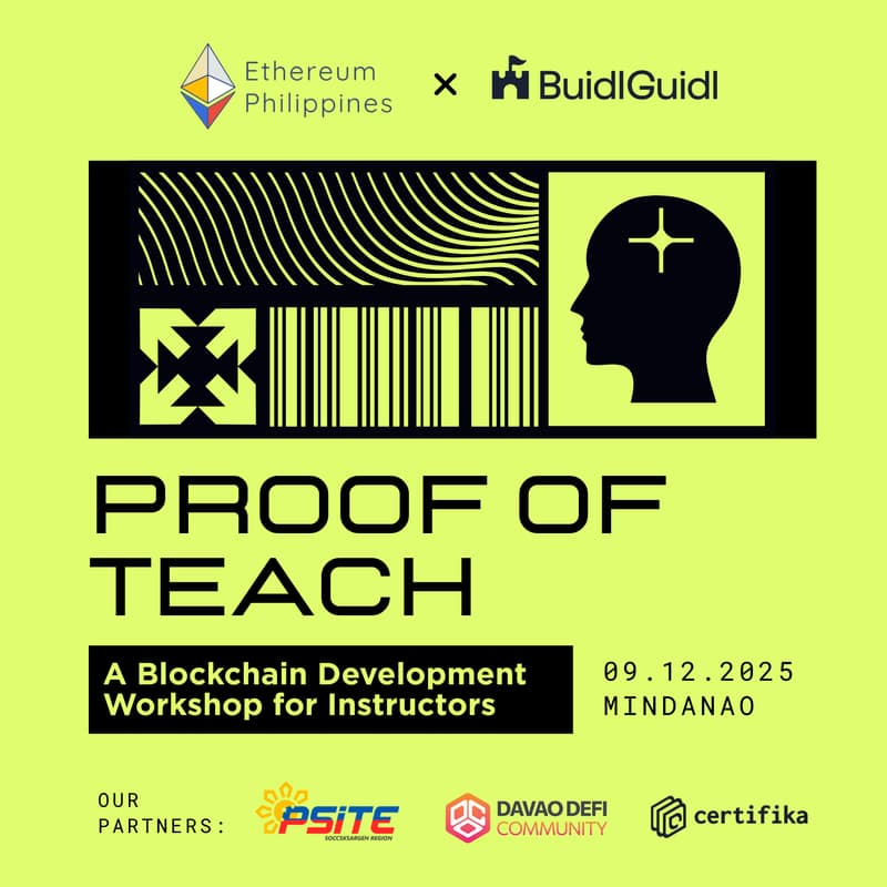 Cover Image for Proof of Teach: Mindanao Instructors Bootcamp