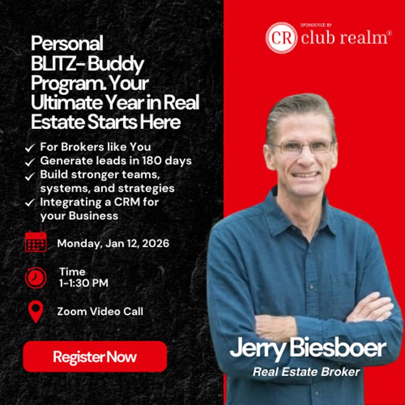Cover Image for BLITZ- Buddy Program. Your Ultimate Year in Real Estate Starts Here ✅