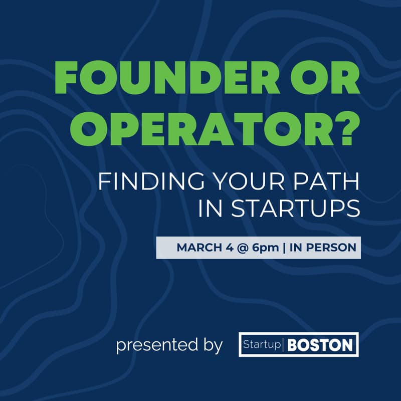 Cover Image for Founder or Operator? Finding Your Path in Startups