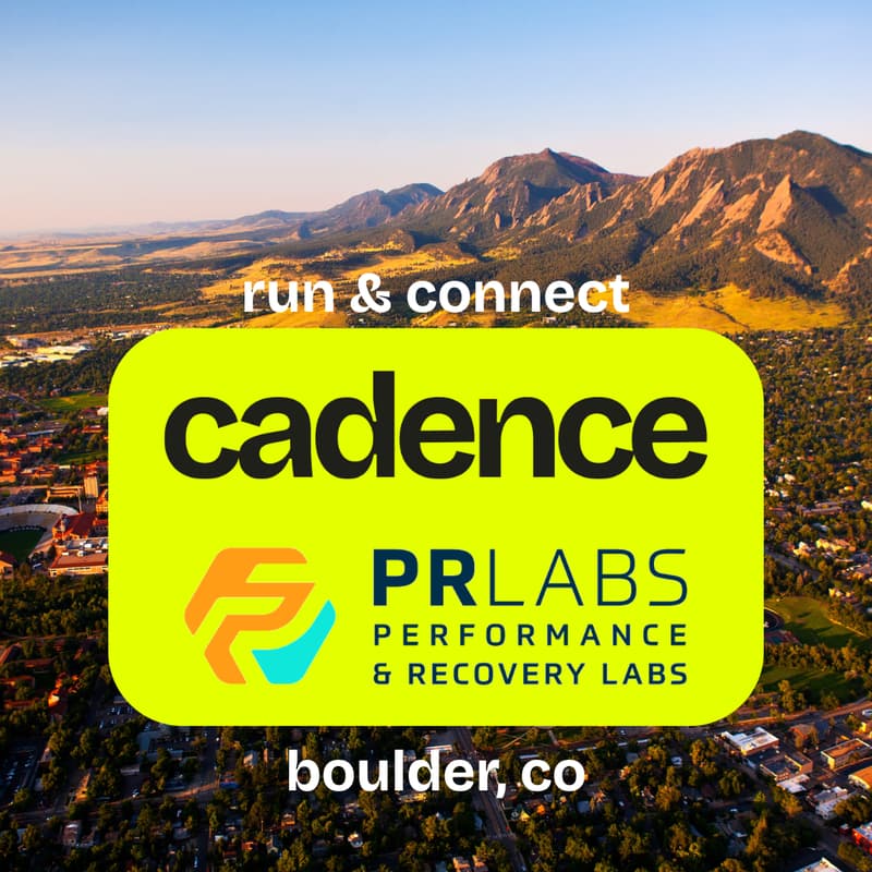 Cover Image for Run & Connect | Cadence x PR Labs