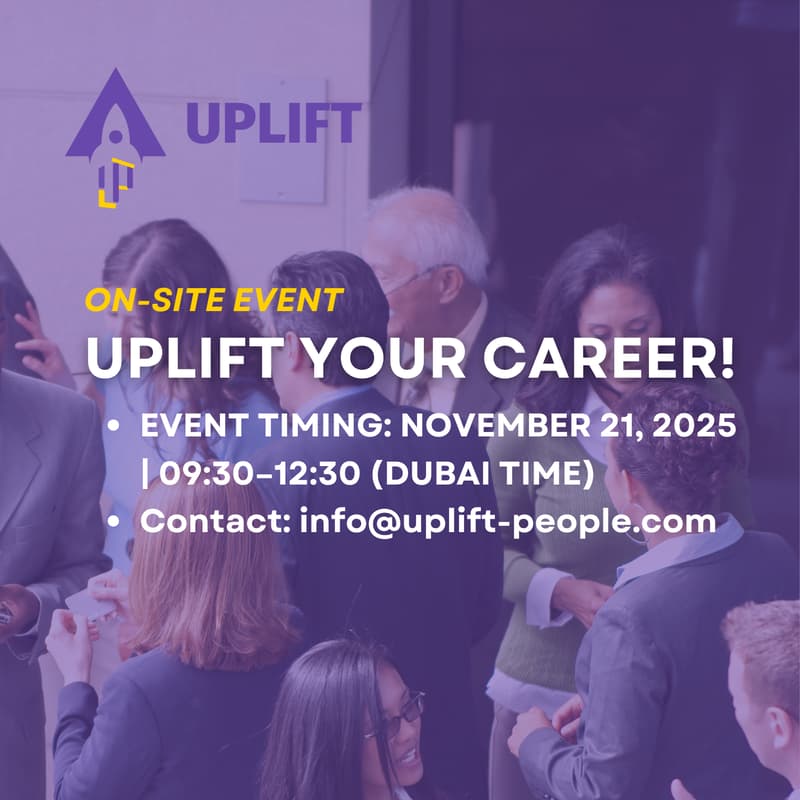 Cover Image for Uplift Your Career!