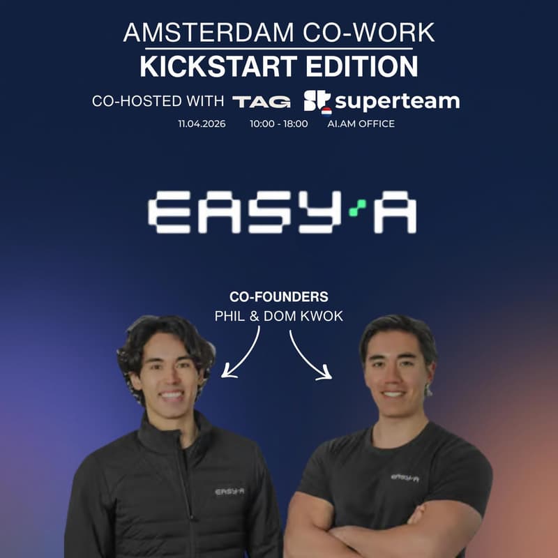 Cover Image for Amsterdam Cowork with EasyA
