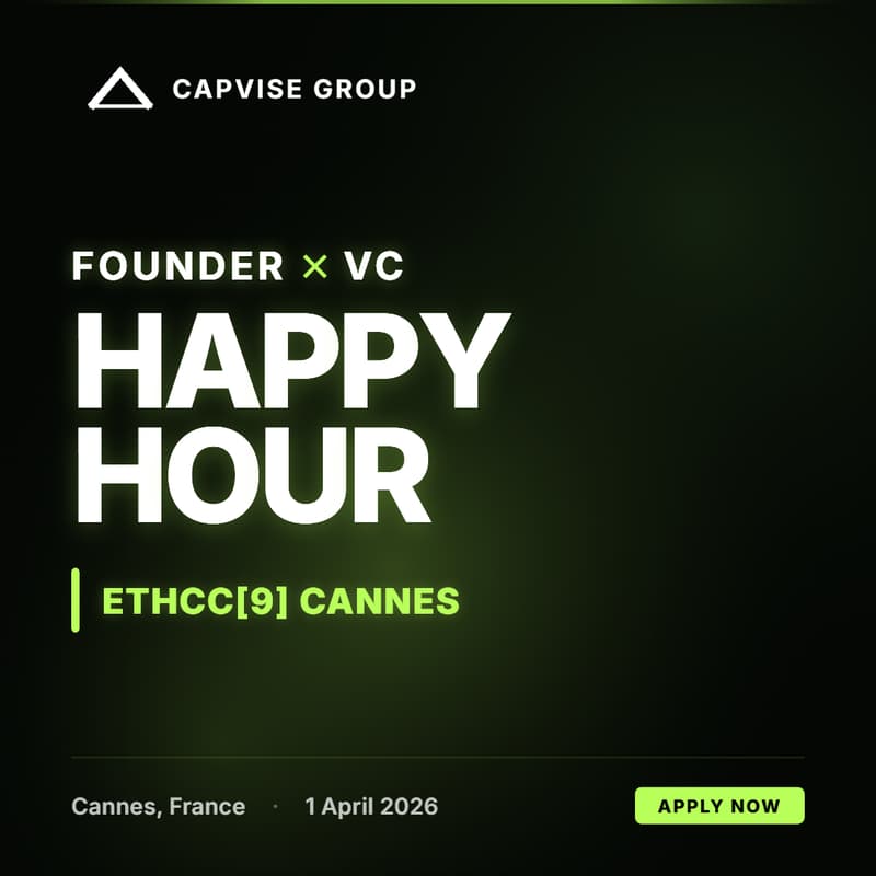 Cover Image for Founder X VC Happy Hour @EthCC[9] Cannes🇫🇷 2026