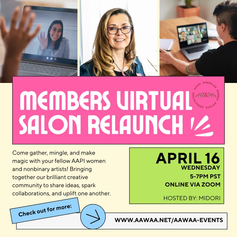 Cover Image for AAWAA Members Virtual Salon Relaunch