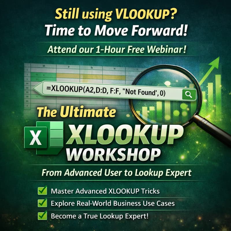 Cover Image for The Ultimate XLOOKUP Workshop