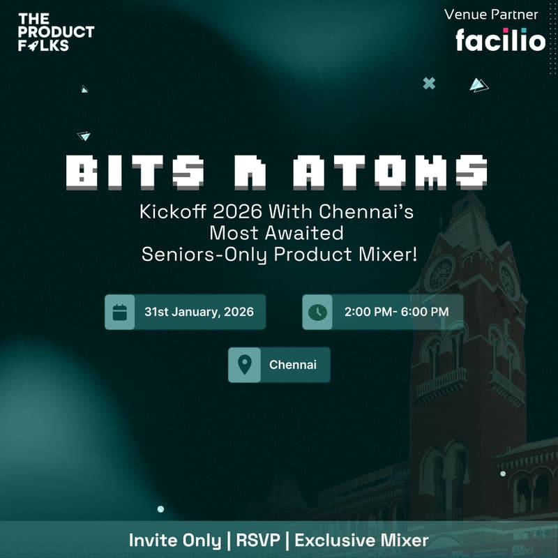 Cover Image for The Product Folks' Bits n Atoms: Chennai