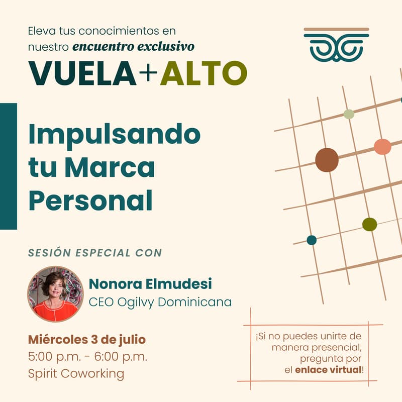 Foto de portada de Vuela + Alto: Impulsando tu Marca Personal
