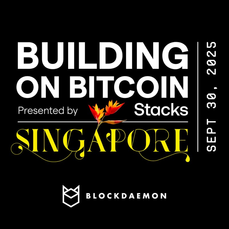 Cover Image for Building on Bitcoin: Singapore
