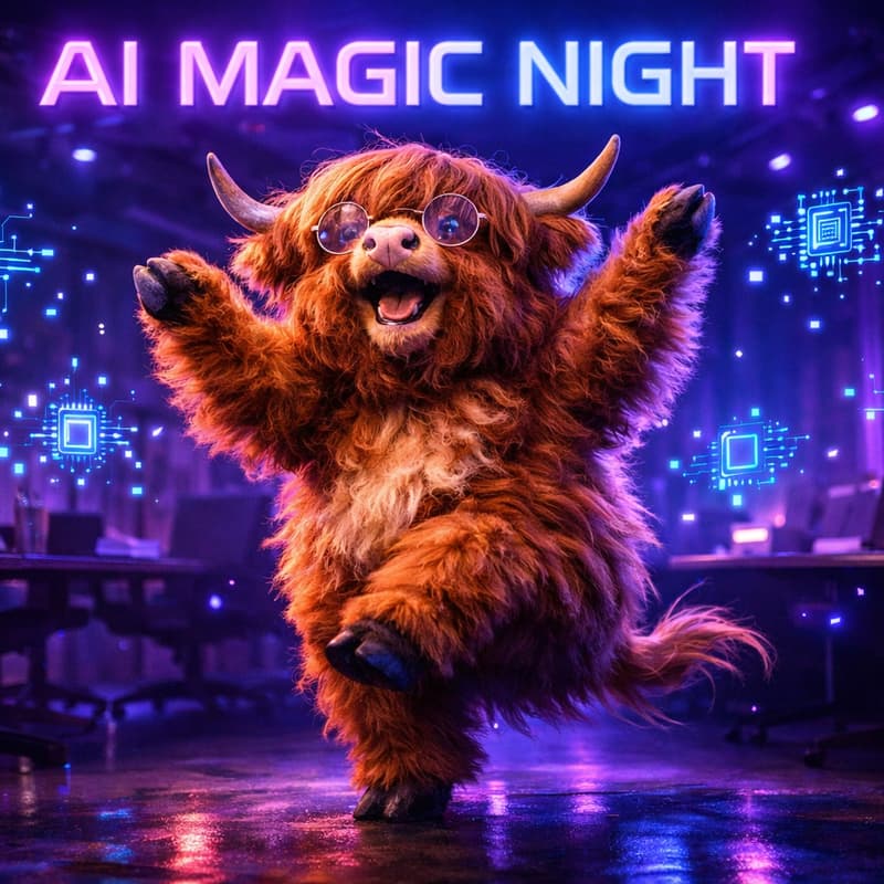 Cover Image for AI Magic Night @ Macalester College