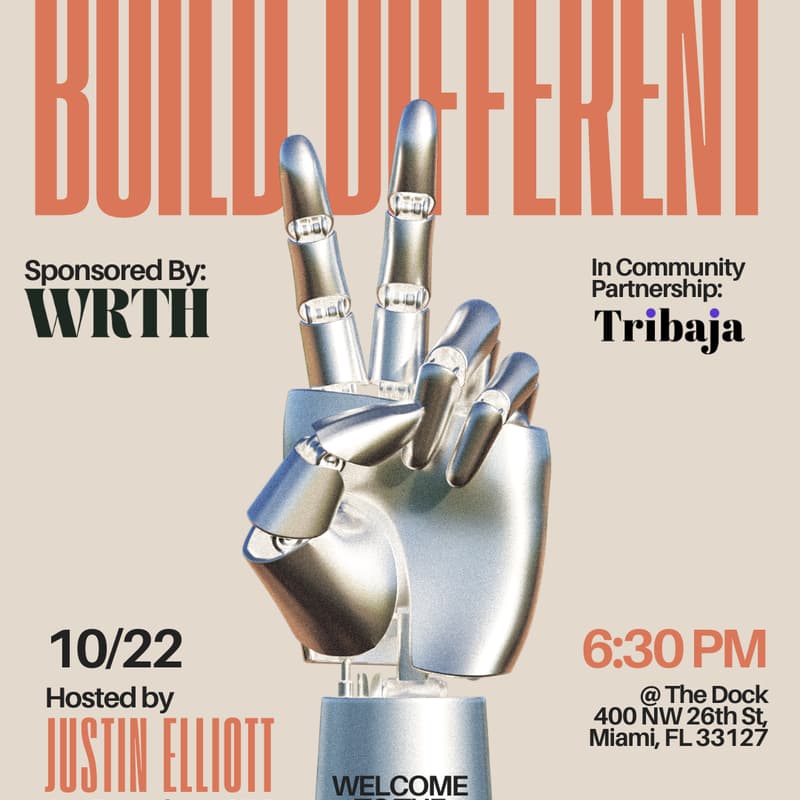 Cover Image for Wrth X Tribaja Presents: Build Different — Using AI to Build Real Products + Roadmap to AfroTech Conference