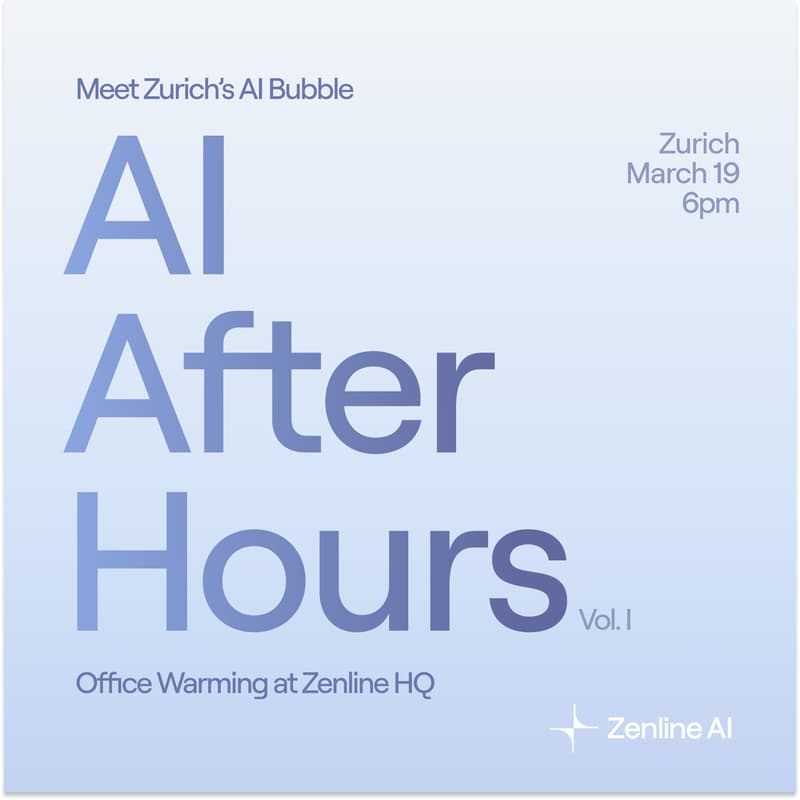 Cover Image for AI After Hours in Zurich (Office Warming)