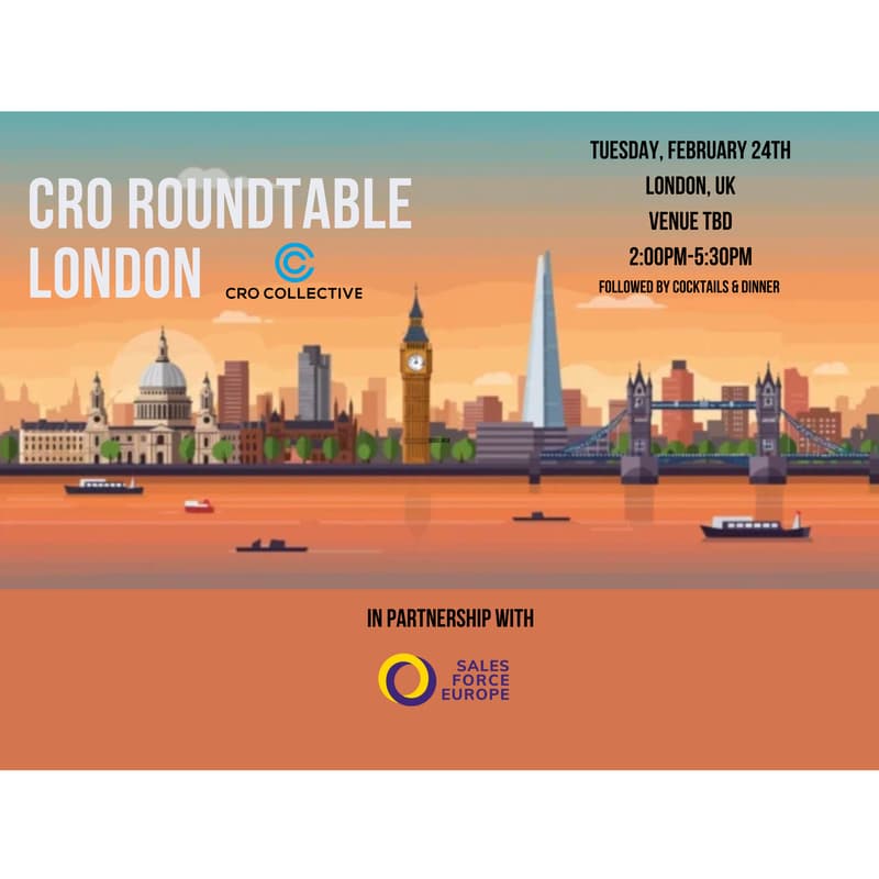 Cover Image for CRO Roundtable London