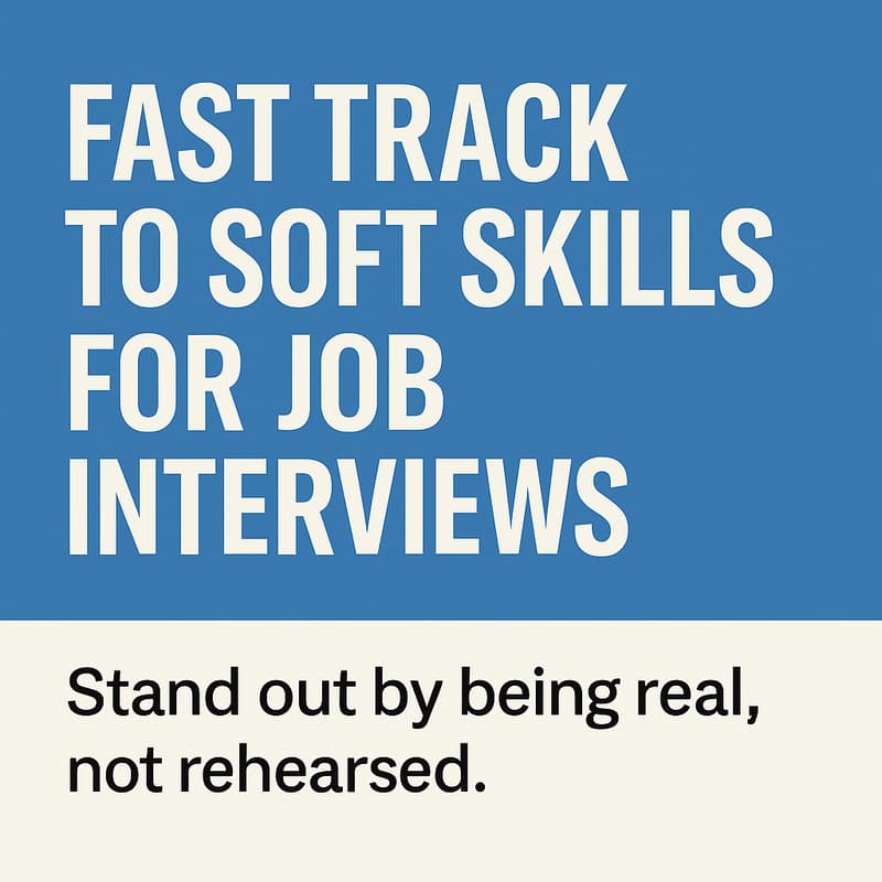 Cover Image for Fast Track to Soft Skills for Job Interviews