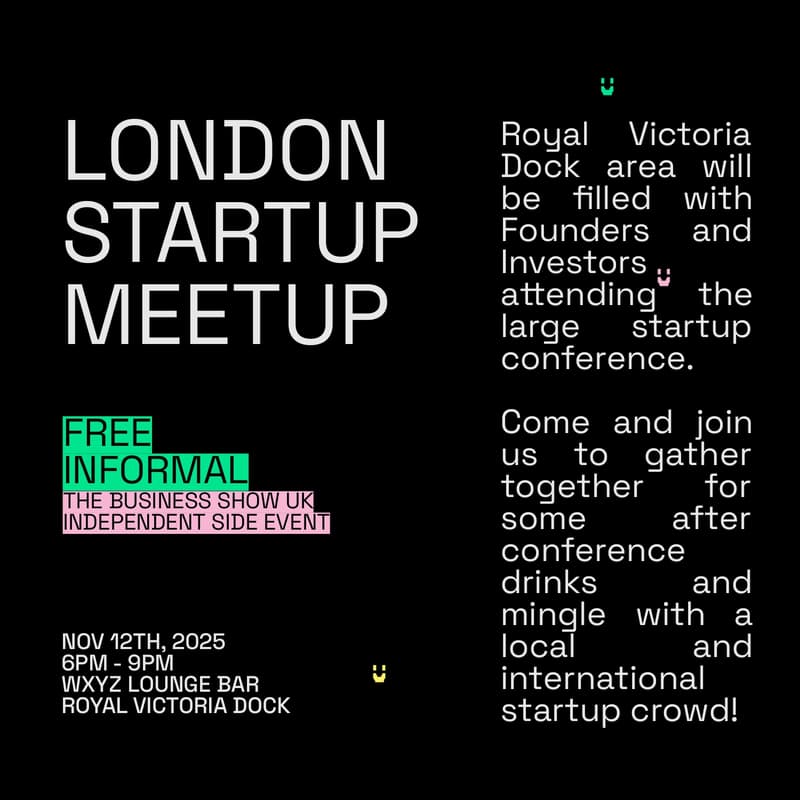 Cover Image for London Startup Meetup - Independent Side Event