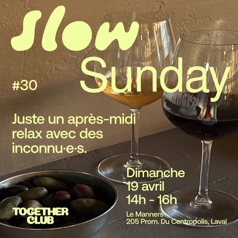 Cover Image for Slow Sunday *Laval* no. 30 - Le Manners