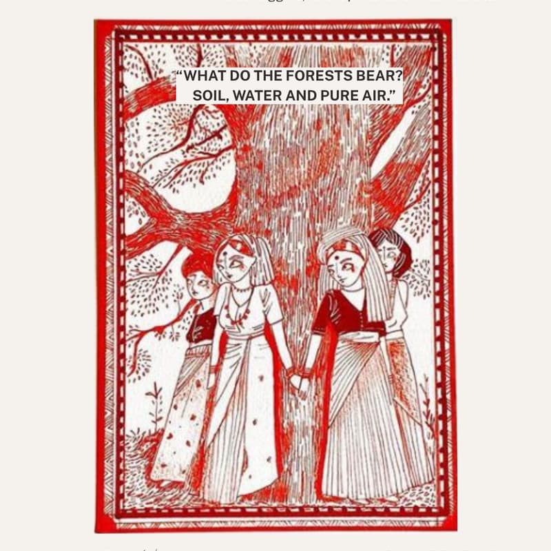 Cover Image for CHIPKO: tree huggers, land protectors & ecofeminism