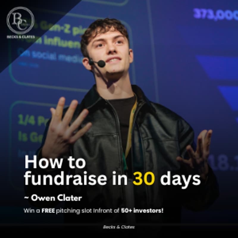 Cover Image for How to raise (Pre-Seed, Seed and Series A Funds) in 30 days - Owen Clater
