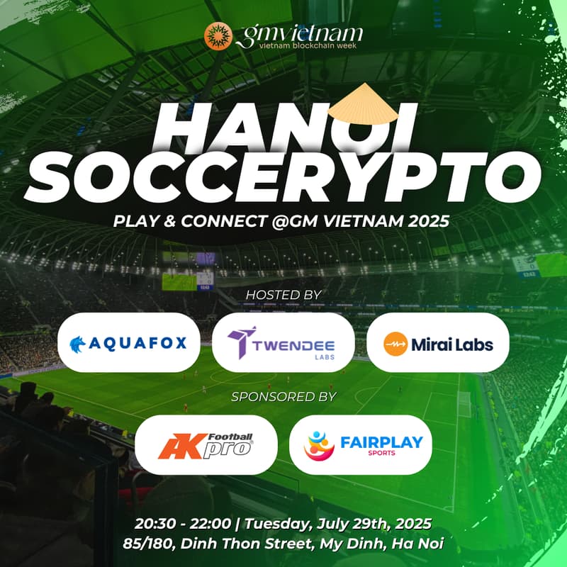 Cover Image for Hanoi Soccerypto @GM Vietnam 2025