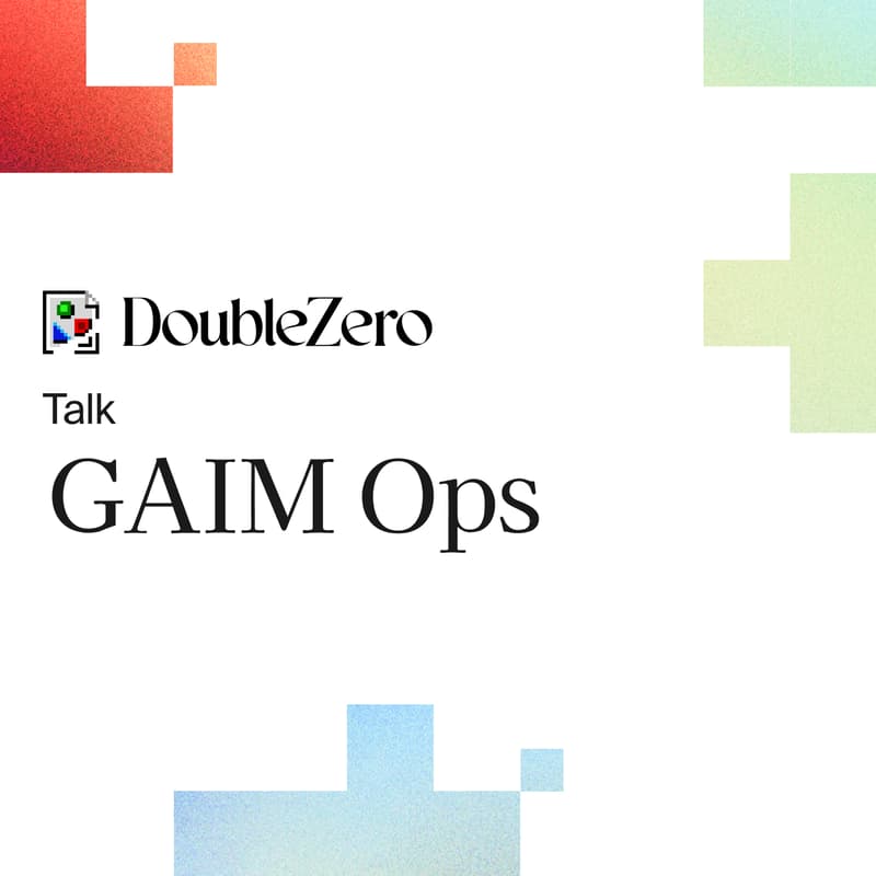 Cover Image for Talk: GAIM Ops