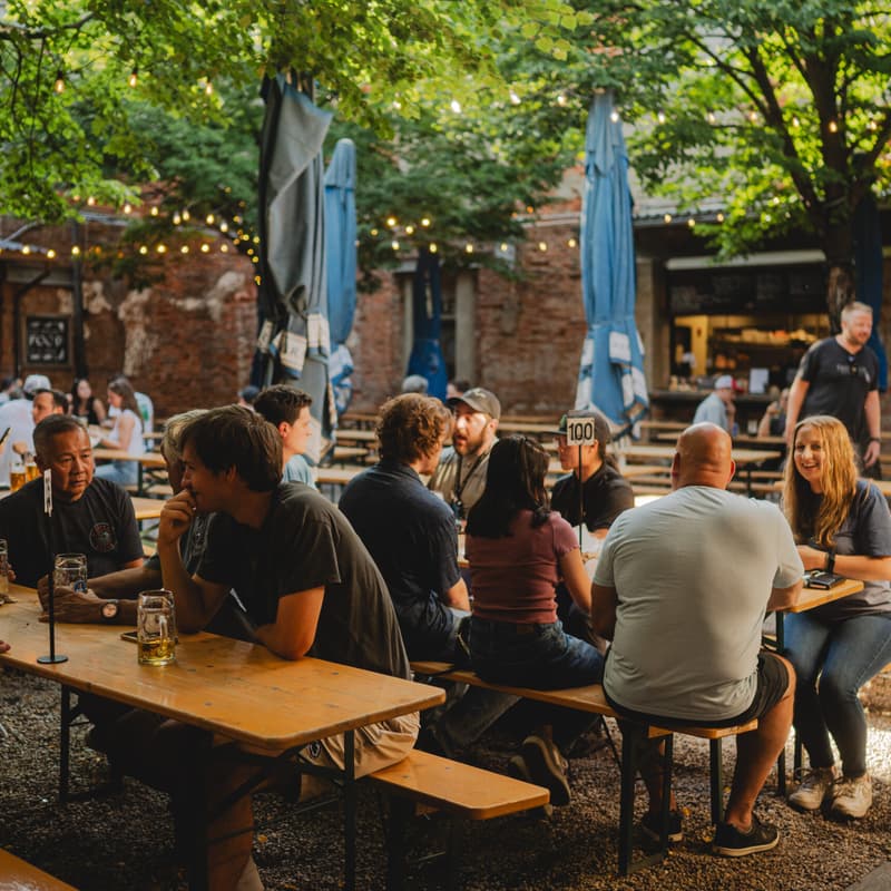 Cover Image for Cozy Happy Hour at Frankford Hall 🍂