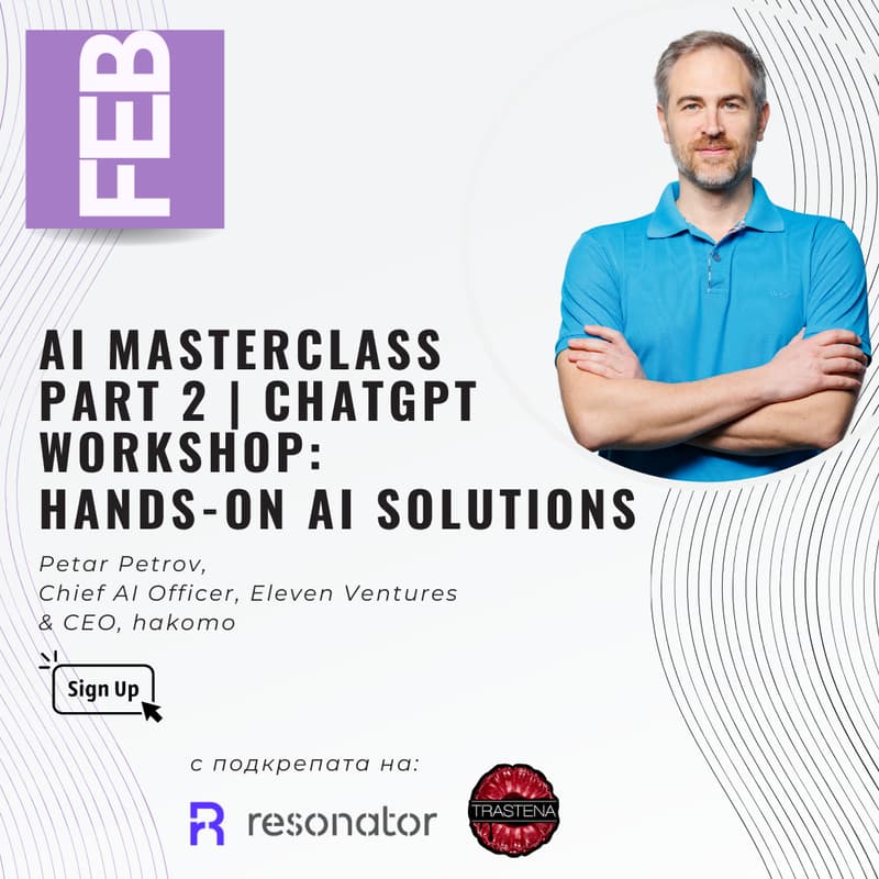 Cover Image for AI Masterclass Part 2: ChatGPT Workshop – Hands-On AI Solutions