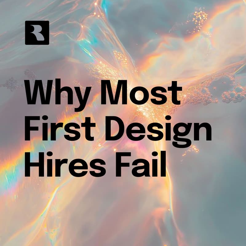 Cover Image for Why Most First Design Hires Fail - Gev Marotz