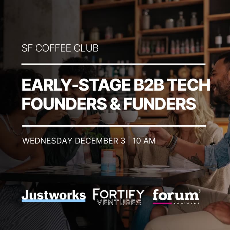Cover Image for SF Coffee Club | Early Stage B2B Tech Founders & Funders