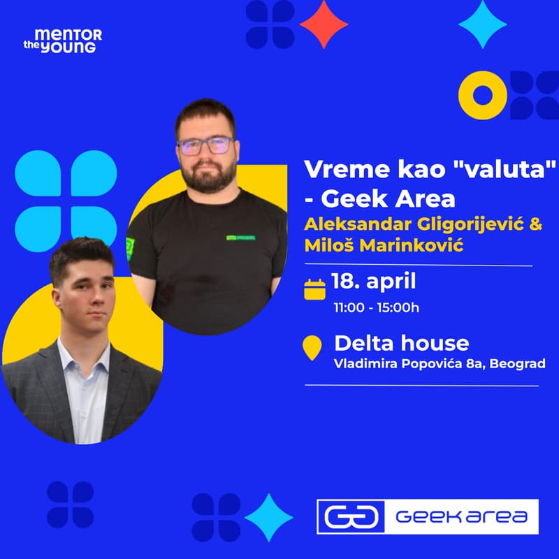Cover Image for Vreme kao "valuta" - Geek Area [Mentor The Young]