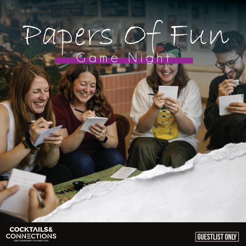 Cover Image for PAPERS OF FUN: Social Game Night