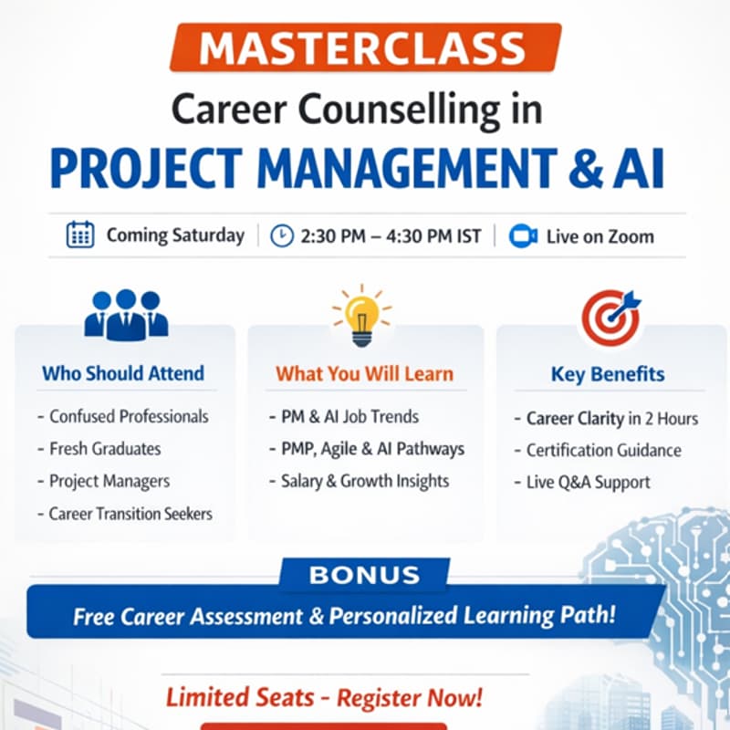 Cover Image for Career Counselling for Project Mangement & AI