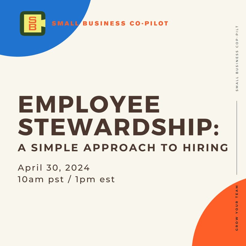 Cover Image for Employee Stewardship: A Simple Approach to Hiring