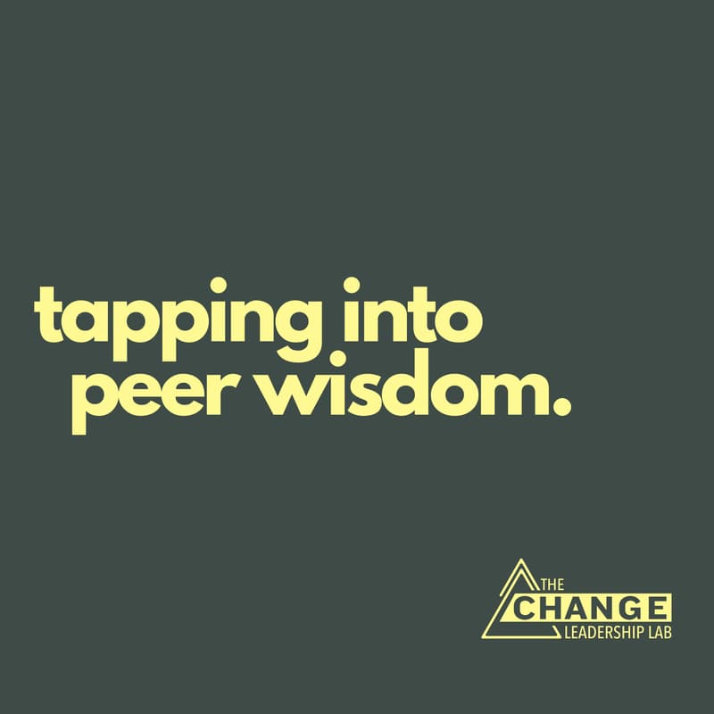 Cover Image for Tapping Into Peer Wisdom