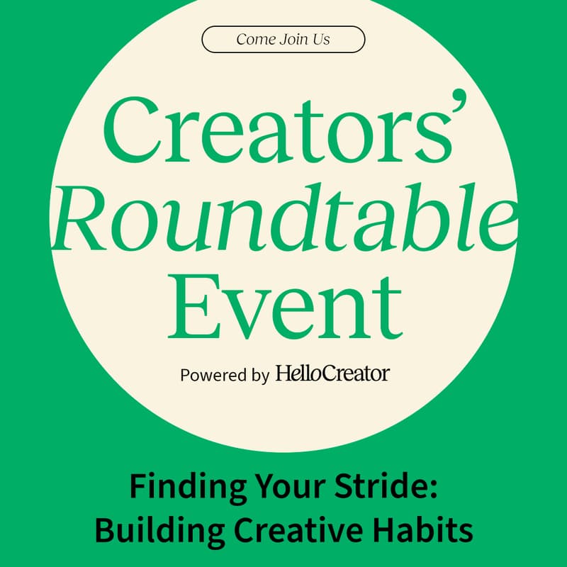 Cover Image for "Building Creative Habits": HelloCreator's Roundtable with Illustrator and Graphic Designer Stephanie Nunez