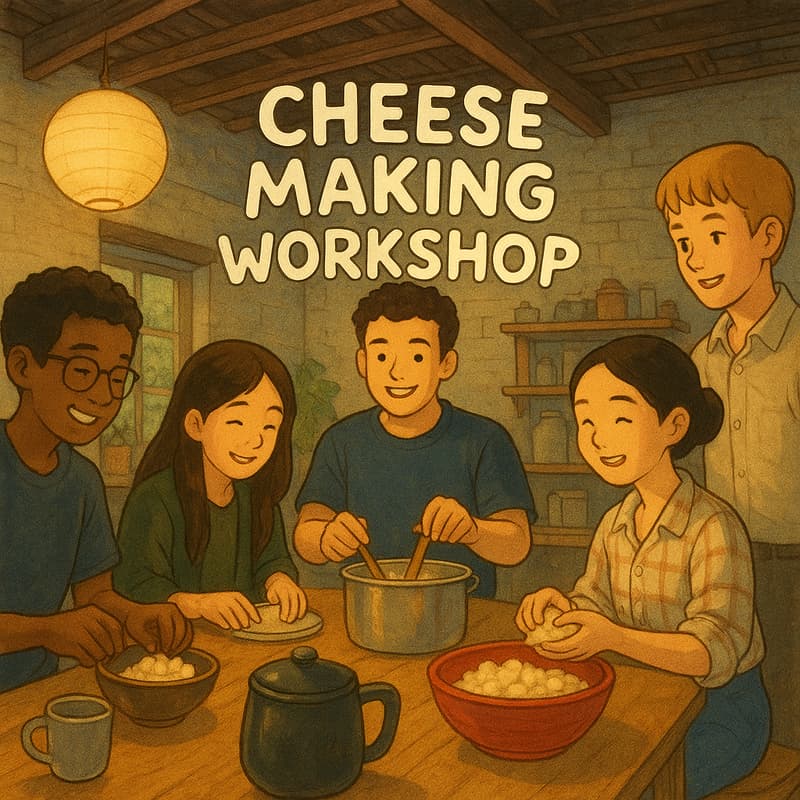 Cover Image for Gardening on the Roof + Cheese Making Workshop 🧀