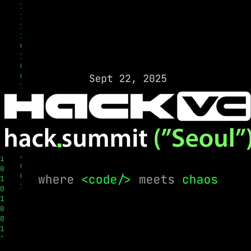 Cover Image for hack.summit("Seoul"): 1-Day Conf on Sept 22nd