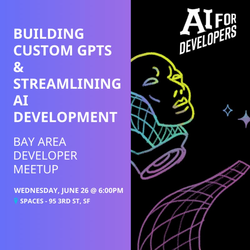 Cover Image for AI for Developers Meetup