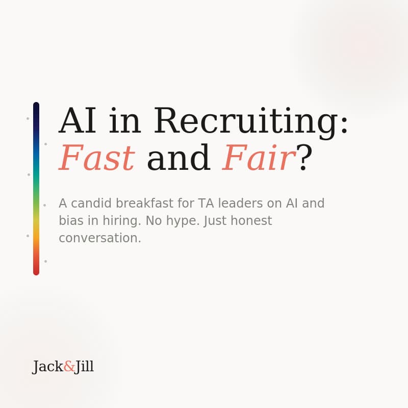 Cover Image for AI in Recruiting: Fast and Fair?