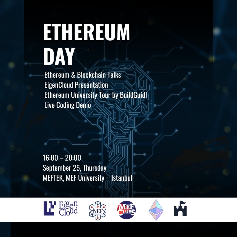 Cover Image for Ethereum Day @ MEF University