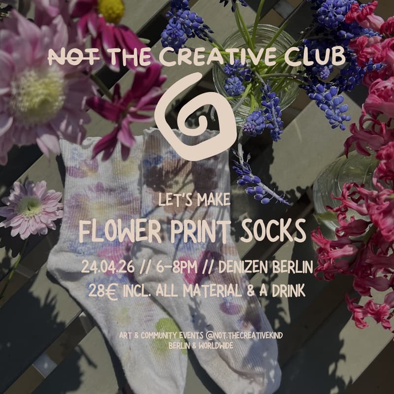 Cover Image for Creative Club - Flower Socks