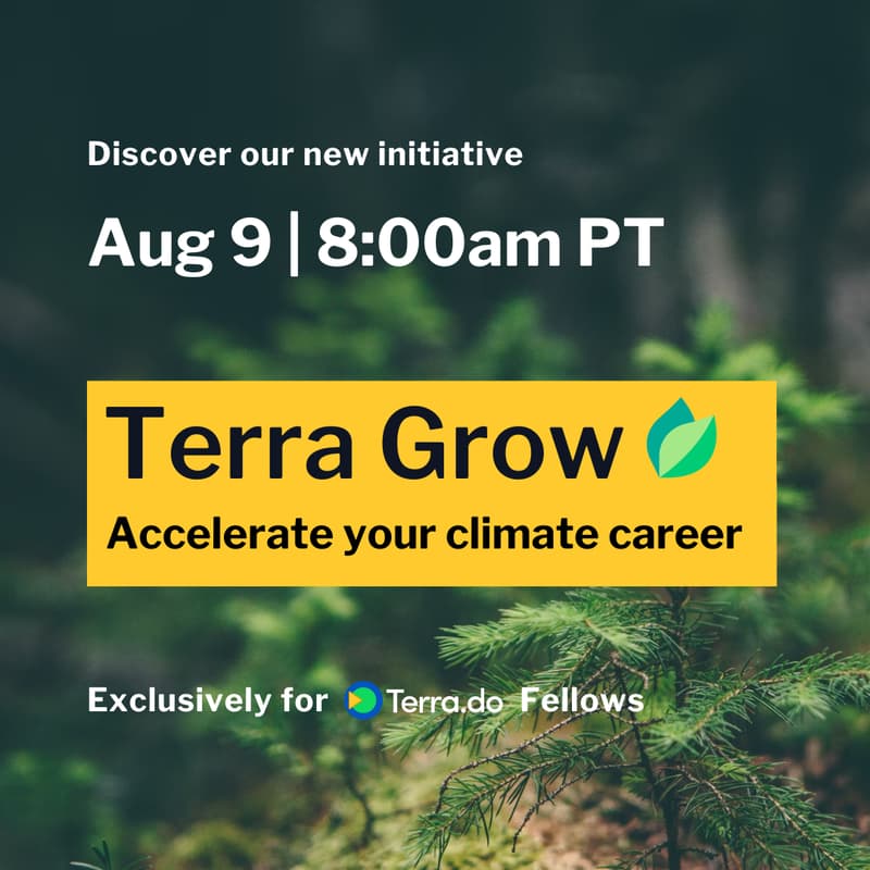 Cover Image for Discover Terra Grow : Accelerate your climate career